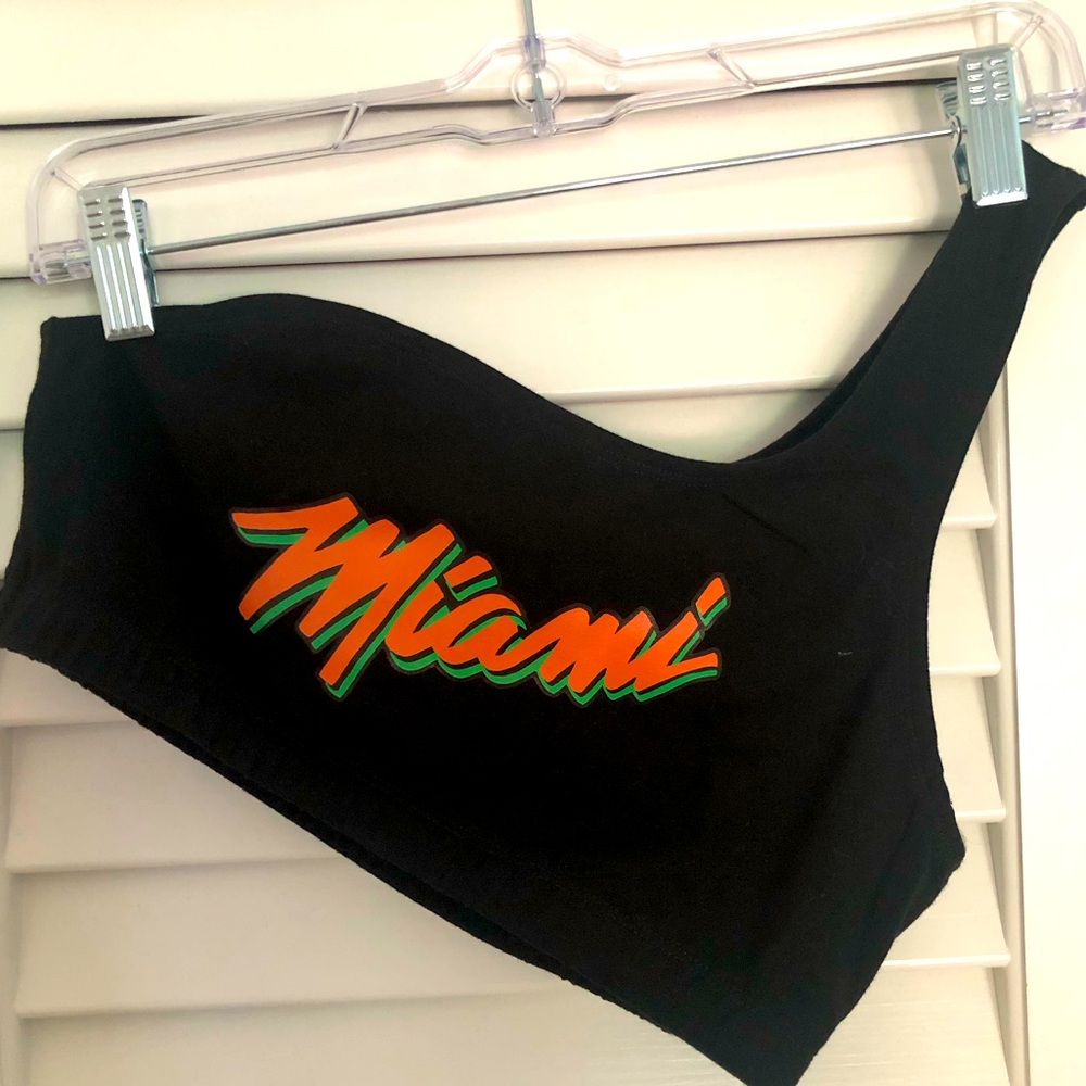 Miami One Shoulder Crop Top